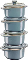 Restaurant Week Restorano savaitė Staub Mini Cocotte Round, 4 vnt.