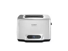 Skrudintuvas Caso | Toaster | Inox² | Power 1050 W | Number of slots 2 | Housing material Nerūdijantis plienas | Nerūdijantis plienas