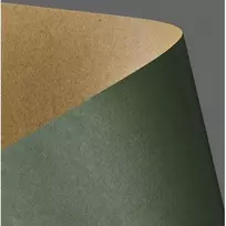 Galeria Papieru Dekoratyvinis popierius KRAFT A4 žalias 275g 20l