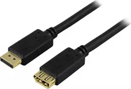 DELTACO DisplayPort ilgintuvas, 20, 1,0 m