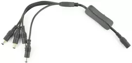 Oem Adapteris DC 5.5/2.1mm su jungikliu - 4 kištukai