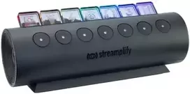 Streamplify HUB CTRL 7, 7x USB 3.0 Type A, RGB, 12V, EU Power Cable – juodos spalvos