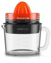 Citrusinių vaisių sulčiaspaudė Taurus CITRUSGLASS, su permatomu indu