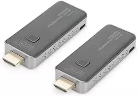 Assmann Electronic „Assmann“ elektroninė DIGITUS belaidė pristatymo sistema 50 m „Dongle“ 16–1 „Full HD“ mobiliojo ekrano bendrinimas