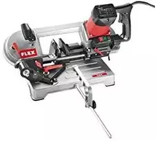Juostinis metalo pjūklas FLEX SBG 4910 su priedais