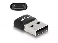 Delock USB 2.0 adapteris USB Type-A kištukinis USB Type-C™ juodas