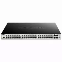 Šakotuvas D-LINK 52-Port Smart Managed PoE+ Gigabit Stack Switch 4x 10G dlink žalias 3.0 48x 10/100/1000Mbit/s TP RJ-45 PoE Port 802.3at