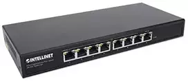Šakotuvas Intellinet 561679 jungiklis GIGABIT 8x RJ45 PoE+ 85W, maitinimas per PoE