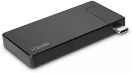 USB-C dokų stotis - LINDY DST-Micro 4K HDMI, 100W PD, USB 3.2 Gen 1