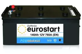 EUROSTART 640035 HD 12V 140Ah 760A (EN) akumuliatorius
