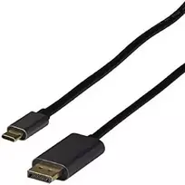 Efb Elektronik USB kabelis EFB USB-C - DisplayPort 2 m Juodas (BUSBC- DP14K.2)