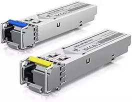 Šakotuvas UBIQUITI 1G dvikryptis vieno režimo optinis modulis. SFP siųstuvas-imtuvas, palaikantis 1G ryšius iki 3 km, naudojant vieno režimo šviesolaidį su simplex LC UPC jungtimi (2 vnt. pakuotėje)