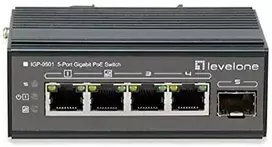 Šakotuvas Level One LevelOne IGU-0501 Przełącznik sieciowy Gigabit Ethernet Power over Ethernet
