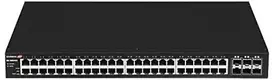 Šakotuvas EDIMAX 54 prievadų Gigabit Web Smart jungiklis su 6 SFP+ 10G prievadais