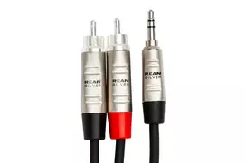 Hosa Žarna - PRO TRS Kabelis 3,5mm - 2 x RCA 3m