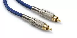 Hosa RCA (Cinch) - RCA (Cinch) kabelis 3m tamsiai mėlynas (DRA-503)