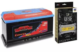 Sznajdergys SZNAJDER ENERGY PLUS 960-07 100Ah akumuliatorius + GYS Flash 12.12 įkroviklis