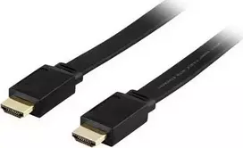 Kabelis Deltaco HDMI - HDMI 5m juoda (HDMI- 1050F)