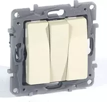 Legrand Trivietis adapteris 10AX kremas Niloe - 664603
