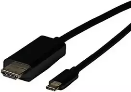 Kabelis USB EFB USB-C - HDMI 2 m Juodas (EBUSBC-HDMI-4K30K.2)