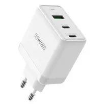 Įkroviklis DUZZONA T1 65W 2xUSB-C/USB-A baltas