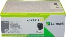 Tonerio Kasetė - Lexmark 24B6518 Didelės Talpos 9800-23700 Puslapių Geltona