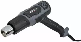 HOOZAR 2000 W karšto oro pistoletas su reguliavimu, priedais ir LCD ekranu