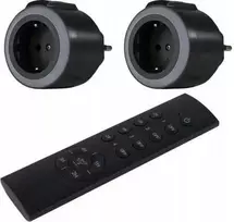 Šakotuvas REV Radijo jungiklių rinkinys 2 + 1 COMFORT antracitas