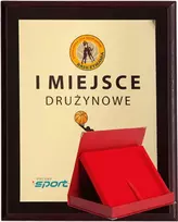 Victoria Sport Diplomas pagamintas iš plastiko su spalvotu jutikliniu laminatu + dėklas 355x300 mm