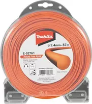 Makita Trimeriai 2,4mm/87m apvalus valas E-02761