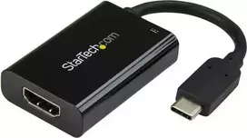 AV adapteris StarTech CDP2HDUCP USB-C – HDMI + USB-C juodas (CDP2HDUCP)