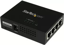 Šakotuvas StarTech 4 PORT GIGABIT POE+ INJECTOR - IN
