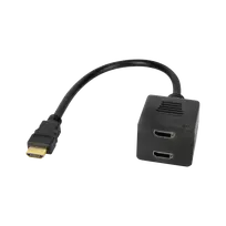 Cabletech Adapteris HDMI kištukas – 2x HDMI lizdas 20 cm