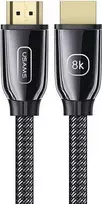 USAMS U67 HDMI-HDMI 8K Ultra HD kabelis 3m, juodas