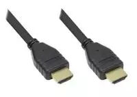 Kabelis Alcasa HDMI - HDMI 3m juoda (GC-M0139)