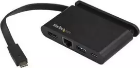 Stoties / replikatoriaus StarTech Daugiafunkcinis USB-C adapteris (DCT30CHCPD)