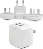 Įkroviklis StarTech 2x USB-A 1 A (USB2PACWH)
