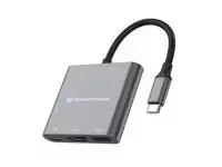 „Conceptronic“ USB šakotuvas, USB-C -> HDMI, 2xUSB3.0, PD, SD 0.15m