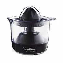 Sulčiaspaudė Citrusinių Vaisių Spaudiklis - Moulinex PC1208 Elektrinis Citrusinių Vaisių Spaudiklis 450ml Automatinis 2-Pusis Juodas