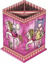Safta Santoro London Gorjuss Fairground karuselės formos rašiklio laikiklis