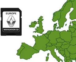 MCM Navigacijos kortelė RENAULT Connect 3