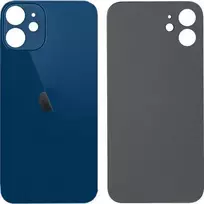 „CoreParts“ stiklinis galinis dangtelis Apple iPhone 12 mėlyna