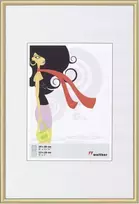 Nuotraukų rėmelis Walther New Lifestyle rėmas, 20x30, plastikas, auksinis (KV030G)