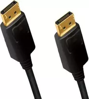 LogiLink DisplayPort 1.2 M/M 1.0m juoda