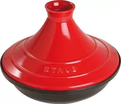 STAUB Staub Tajine 28cm apvalus, vyšnia ketus, Žymos
