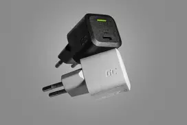 Green Cell Žalias Cell Žalias CELL Charger USB-C GaN GC PowerGaN 33W PD 3.0 QC 3.0 1x USB-C baltas