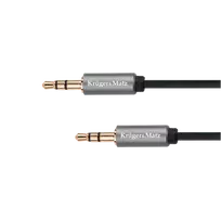 Kruger & Matz Basic AUX - AUX 3.5mm kabelis 1m
