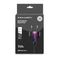 QOLTEC 51038 maitinimo adapteris, skirtas Huawei 65W 19V 3.42A 4.0x1.7 maitinimo kabeliui