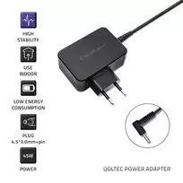 QOLTEC 51030 maitinimo adapteris, skirtas ultrabook HP 45W 19.5V 2.31A 4.5x3.0 kontaktas
