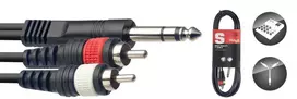 Audio kabelis Stagg SYC3/PS2CM E, 3m